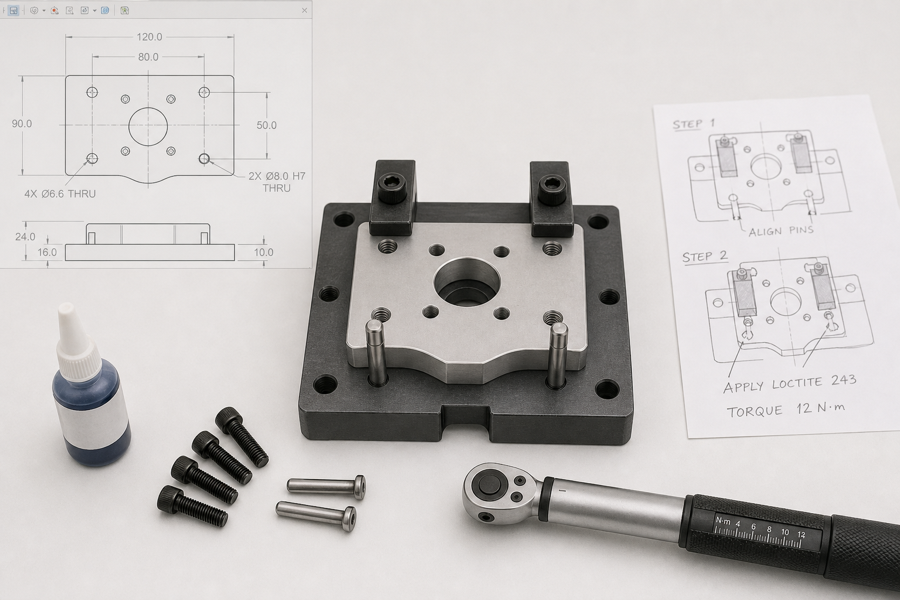 Create visual manufacturing assembly instructions — input
