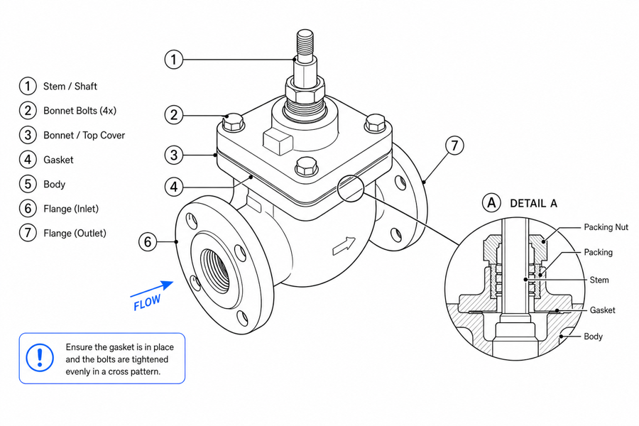 Generate technical illustrations for product manuals — edited