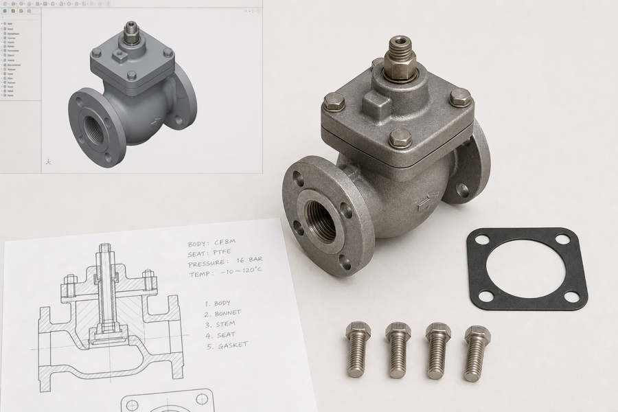 Generate technical illustrations for product manuals — input