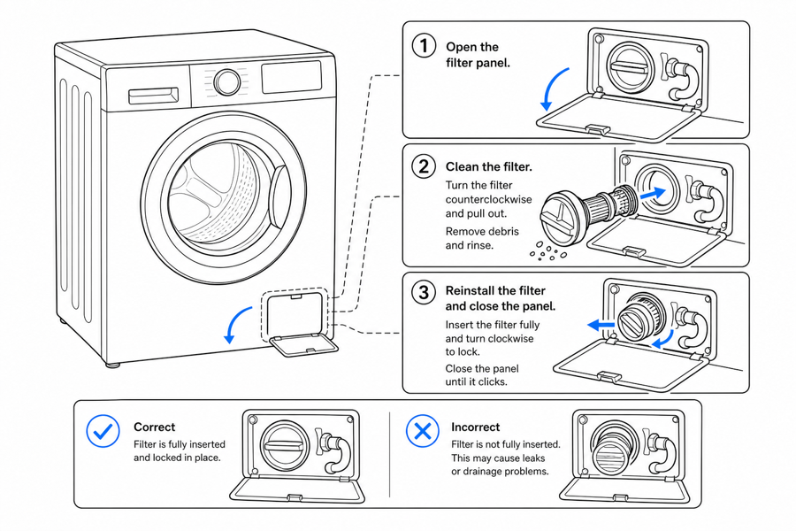 Generate troubleshooting guide illustrations — edited